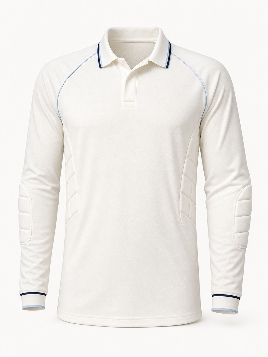 India Test Cricket Jersey – Whites